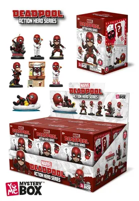 Zdjęcie produktu dla Zestaw niespodzianek "Deadpool", seria figurek akcji, 8-10 cm