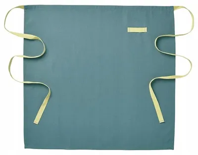 Produktbild von IKEA SANDVIVA Schürze mit Bindeband Blau 69x65 cm