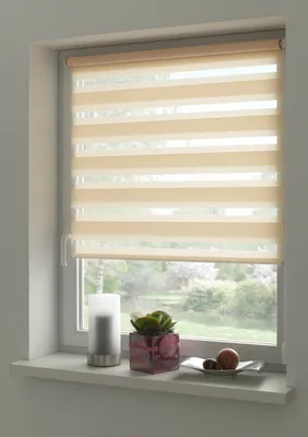 Produktbild von Gardinia EASYFIX Doppelrollo creme 100 x 150 cm