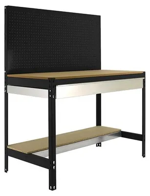 Immagine prodotto di Simonrack Banco da lavoro SIMONWORK anthrazit 1 Schublade 151,0 x 61,0 x 144,5 cm