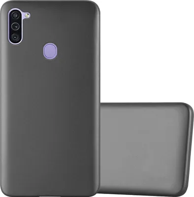 Produktbild von Cadorabo Schutzhülle für Samsung Galaxy A11 / M11 Hülle in Grau Handyhülle TPU Silikon Etui Cover Case