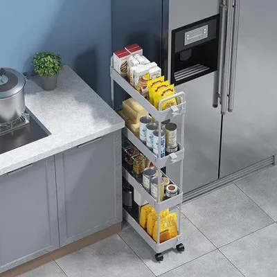 Produktbild von Rollregal für Garage, Küche, Bad, Büro, Schrank