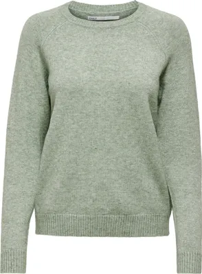 Produktbild von ONLY Melierter Strickpullover Langarm Oberteil Basic Regular Fit Top ONLLESLY Größe: S