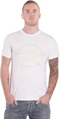 Image de Fleetwood Mac - T-shirt Hi-Build pour homme/femme unie RO4446 (L) (Blanc)