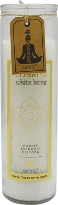 Immagine prodotto di Chakra Candle Radiant Purity - candela bianca per la pulizia del corpo e della mente