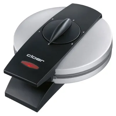 Obrázok produktu pre Cloer 1629, 5 wafle/waflí, Srdce (tvar), Čierna, Kovová, 16,5 cm, 0,9 m, 930 W