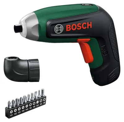 Produktbild von Bosch IXO8 Akku-Schrauber (Bitsatz, Winkelvorsatz, 1x Karton)