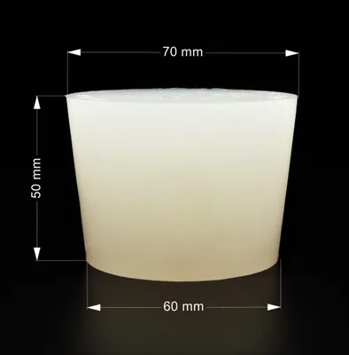 Produktbild von Silikon Stopfen 70/60mm - Silikonstopfen