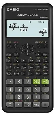 Produktbild von Casio FX-350ES Plus Wissenschaftlicher Taschenrechner 252 Funktionen