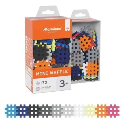 Image de Mini-blocs Waffle, 70 pièces - Marioinex