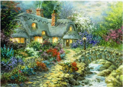 Produktbild von Boehme: Country Cottage BlueBird 1 000 pcs