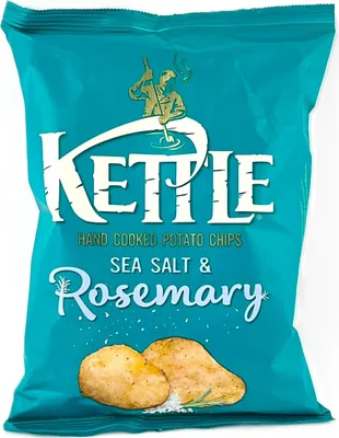 Produktbild von Kettle Sea Salt Rosemary Kartoffel Chips 130g