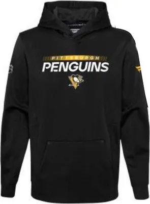 Produktbild von Dětská mikina Pittsburgh Penguins NHL Authentic Pro Hood Po Hoodie Outerstuff Authentic Pro Pittsburgh Penguins Junior Hooded Pullover Schwarz L Jungen Schwarz L