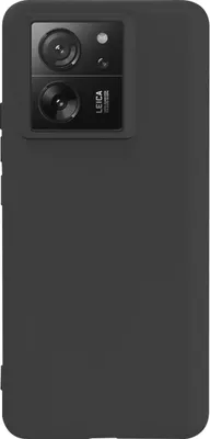 Produktbild von Jaym, Premium Silikonhülle Mikrofaser Xiaomi 13T / 13T Pro, Schwarz