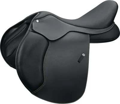 Productafbeelding van Wintec zadel, model 500, veersadel, zwart, maat 17,5 inch / 44 cm