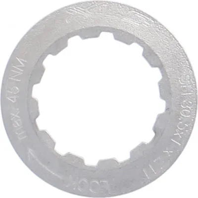 Produktbild von XLC Abschlussmutter, Shimano kompatib 9/10/11-fach für 1.Pos 11 Zähne, silber