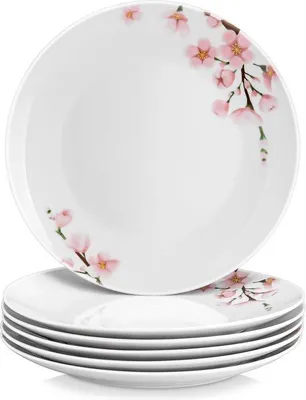 Image de Plat de service en céramique, saladier rond de 25 cm