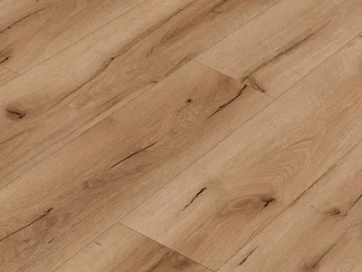 Produktbild von BASICfloor | 2,635 m² | Braun 2, 5 m x 20 cm Klickvinyl Inseln Eiche Ibiza Landhausdiele, Vinylboden, wasserfest, strapazierfaehig, einfach zu verlegen, 2 5 mm stark