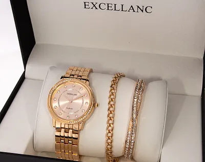 Produktbild von Schmuckset für Damen Farbe rosegold 3 tlg.