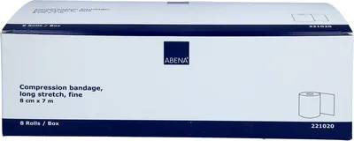 Produktbild von Kompressionsbinde Langzug 8 cmx7 m 8 St