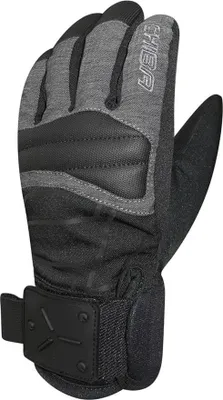 Produktbild von CHIBA Snow Speeder - wasserdichte Radhandschuhe, Größe 5, sz/dk.grau