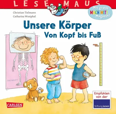 Obrázek produktu pro LESEMAUS 167: Unsere Körper - Von Kopf bis Fuß