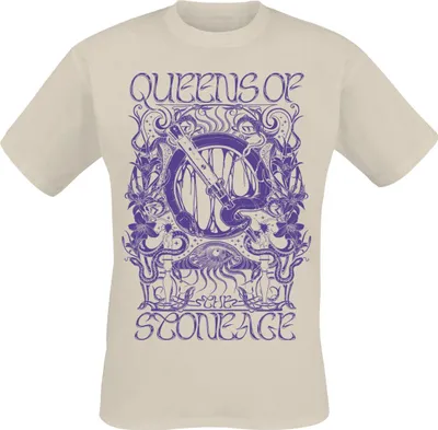 Produktbild von Queens Of The Stone Age T-Shirt Herren Sacrilege sand L