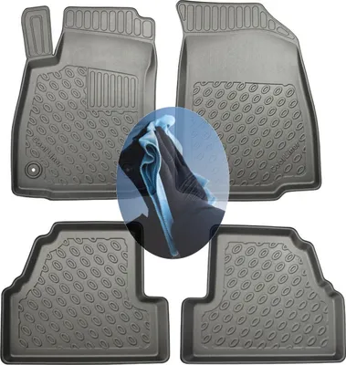 Produktbild von Z509526 TPE-Gummifußmatten kompatibel mit  Opel Mokka A Innovation  Steilheck Geländewagen SUV 5-türer 2012-2019