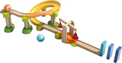 Image de Haba Kullerbu Piste à billes en bois - Klingeling