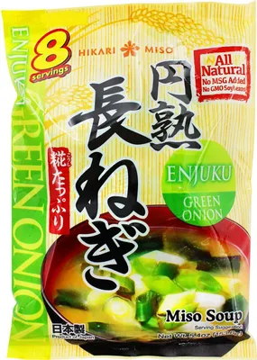 Produktbild von Hikari Instant Miso Suppe mit Frühlingszwiebeln 153,6g (8Portionen)