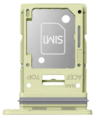 Produktbild von Clappio, SIM-Kartenhalter für Samsung Galaxy A35 Hybrid-Slot, Grün