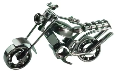 Retro Motorradmodell aus Eisen, klassisch, für Dekoration
