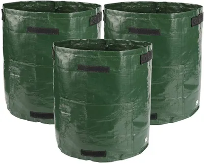 Image de 3 sacs de culture pour tomates et pommes de terre, 50 litres, 34 x 35 cm