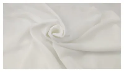 Produktbild von Chiffon (Weiß) Meterware 150cm .br Dekoration Bekleidung Abendmode