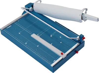 Produktbild von Dahle 567 gewerblicher Hebelschneider, gehärtete Messer, A3 (550 mm), 35 Blatt, 60 x 36,5 x 8,5cm, 14,7 kg