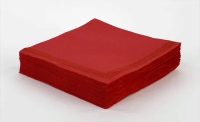 Produktbild von Servietten 38x38 in rot 30 Stück