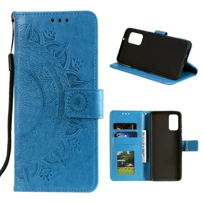 Obrázek produktu pro Pouzdro pro mobilní telefon Samsung Galaxy M31s Pouzdro Flipové pouzdro Kryt Ochranné pouzdro Mandala Blue