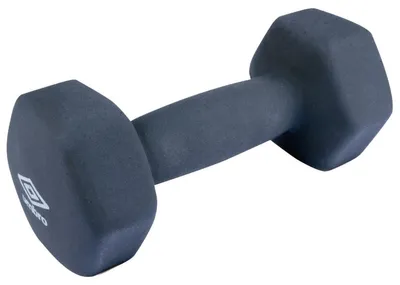 Produktbild von Umbro Hantel 3 KG Blau - Gummi/Vinyl - Krafttraining und Cardio - Schlag- und Kratzfestes Material - Ideal für Anfänger und Senioren