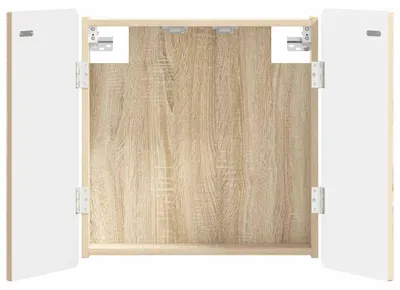 Productafbeelding van vidaXL Dartbordkast ZWOLLE, Sonoma-eikenhout, 52,5 x 10,5 x 57,5 cm