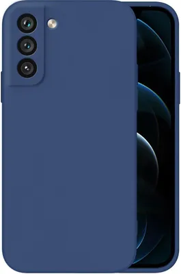 Produktbild von Hülle für Samsung Galaxy S22 Case Cover Bumper Silikon Softgrip Schutzhülle Farbe: Blau