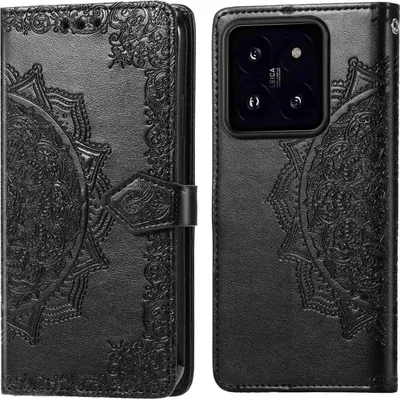 Obrázok produktu pre imoshion Mandala Bookcase pre Xiaomi 14T Pro - čierny