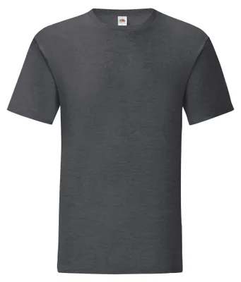 Obrázek produktu pro Fruit of the Loom – pánské tričko „Iconic 150“ FK2893 (S) (tmavě šedé)