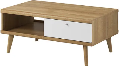 Produktbild von Couchtisch PAVLIS – Riviera-Eiche / Weiß