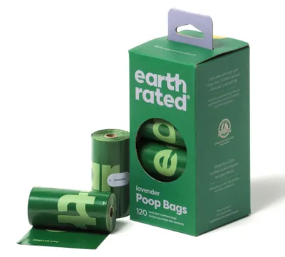 Produktbild von Earth Rated 870856000024, Kunststoff, Grün, Lavendel, 120 Stück(e), Box