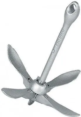 Obrázok produktu pre Lalizas Folding Anchor Galvanized 6 kg Lodná kotva