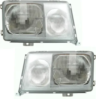 Produktbild von TYC Scheinwerfer Set für Mercedes E-Klasse W124 1/85-8/89 Halogen Streuscheibe