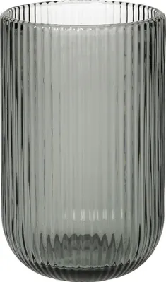 Image de Verre à eau RIGANDO, verre strié, 320 ml
