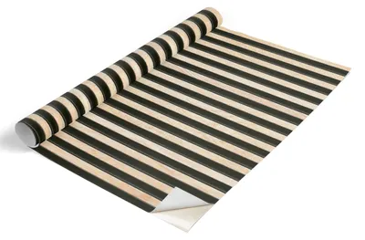 Obrázek produktu pro Fólie na nábytek Tulup – samolepicí fólie na nábytek – samolepicí fólie 65 x 130 cm – fólie na skříně – fólie na nábytek – fólie do kuchyně – voděodolná – omyvatelná – samolepicí – bez vzduchových bublin – svislé pruhy