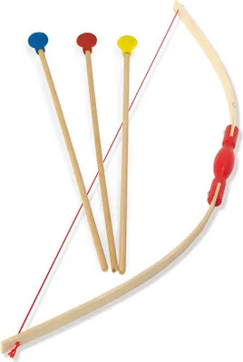 Produktbild von Vilac Holz-Bogen mit 3 Pfeilen - Spielzeug Schießset für Kinder