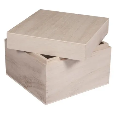 Produktbild von Rayher Hobby GmbH Box/Holz 12x12cm Sonstige Sonstige